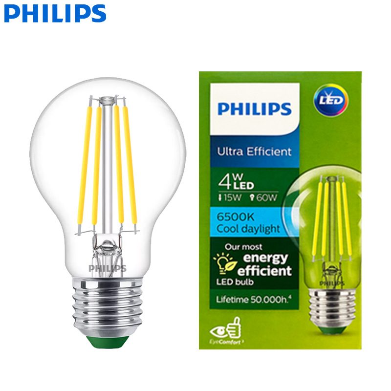 Philips Bulb Led Classic - 필립스 초고효율 LED 필라멘트 전구, 투명