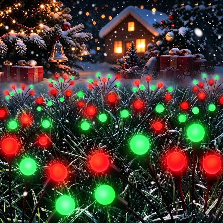 Lighting Christmas Decor - 실외 크리스마스 장식용 태양광 반딧불이 조명,