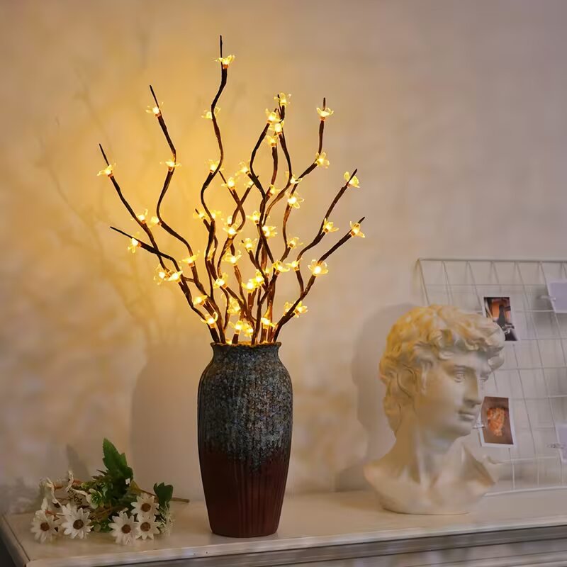 Lighting Decoration Ideas - 1/2PC 20LED 벚꽃 나무 가지 조명