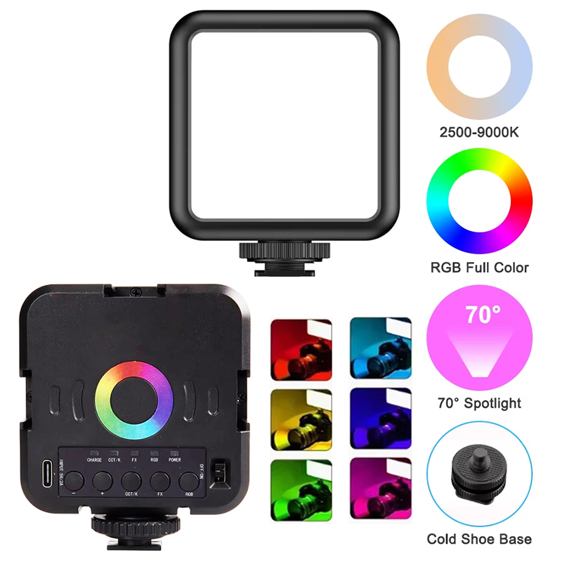 휴대용 W70RGB LED 풀 컬러 RGB LED 비디 - Lighting Visual 리뷰 및 가격