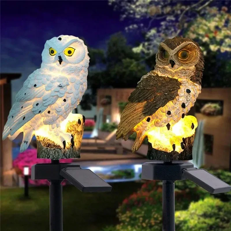 태양광 올빼미 조각상 정원등 LED 방수 야외 장식 ( - Lighting Decoration Ideas 리뷰 및 가격