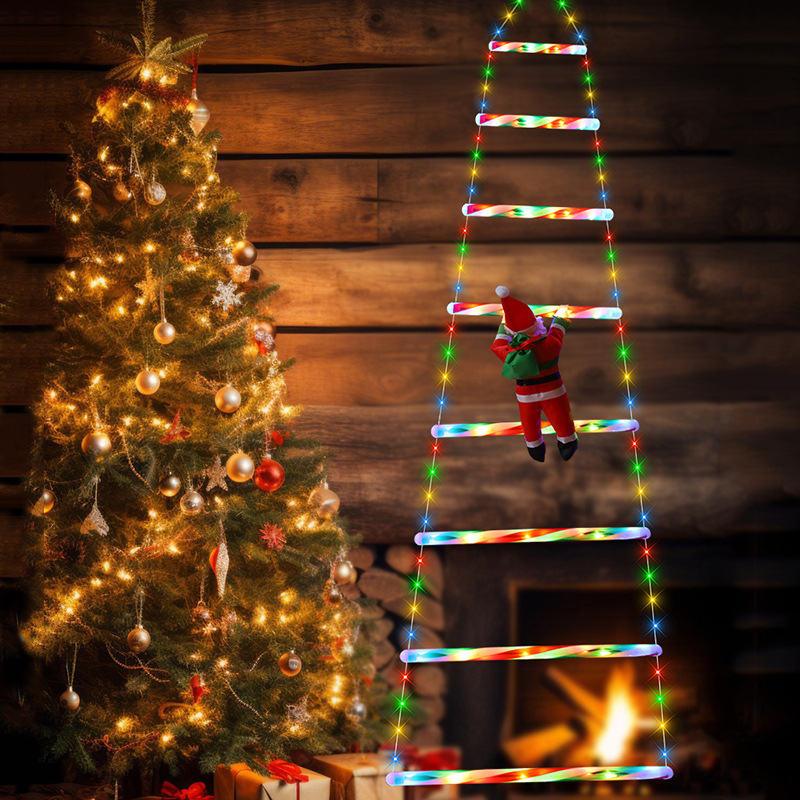 크리스마스 장식 조명 LED 실외 경사형 사다리 실내  - Lighting Christmas Decor 리뷰 및 가격