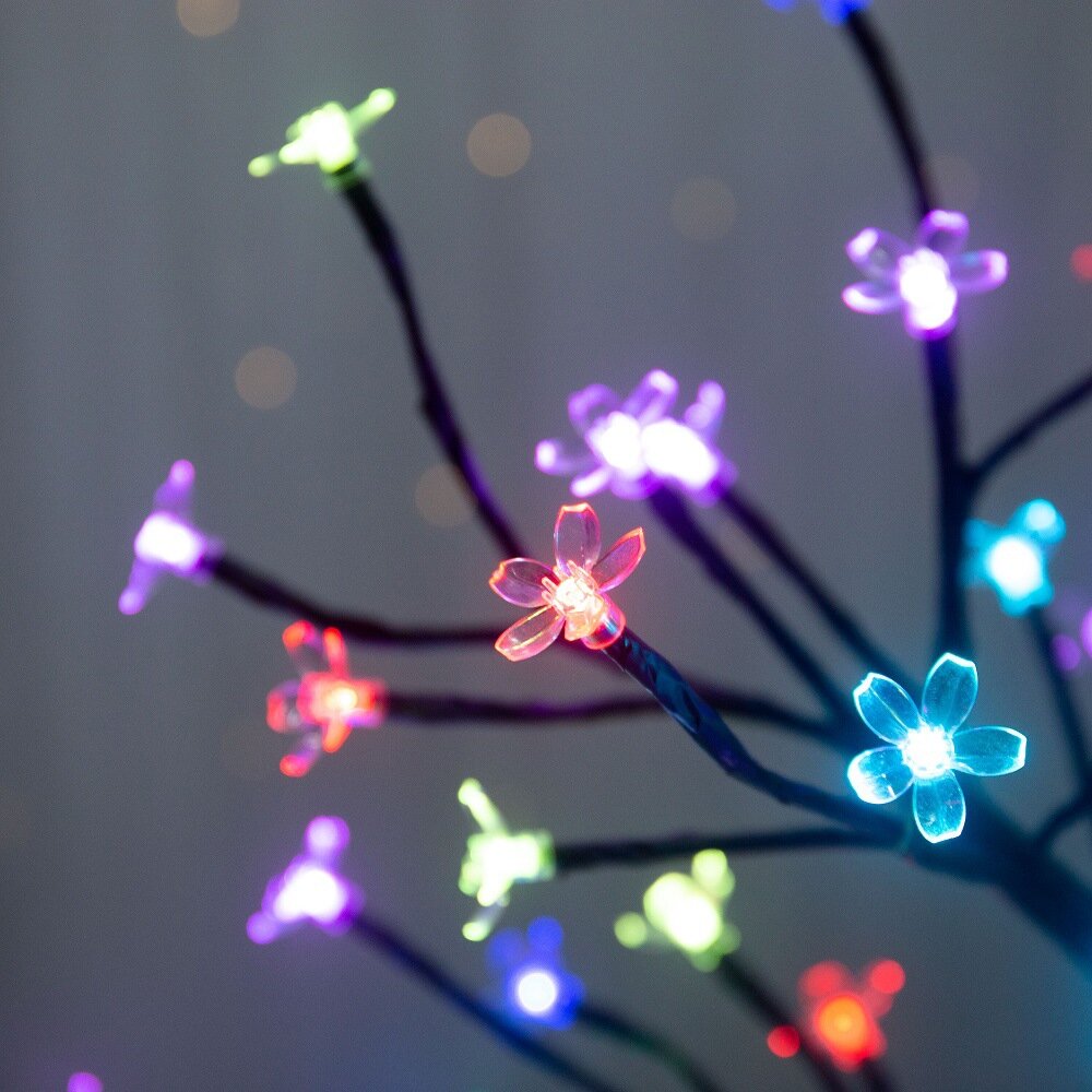 1/2PC 20LED 벚꽃 나무 가지 조명 실내외 홈  - Lighting Decoration Ideas 리뷰 및 가격