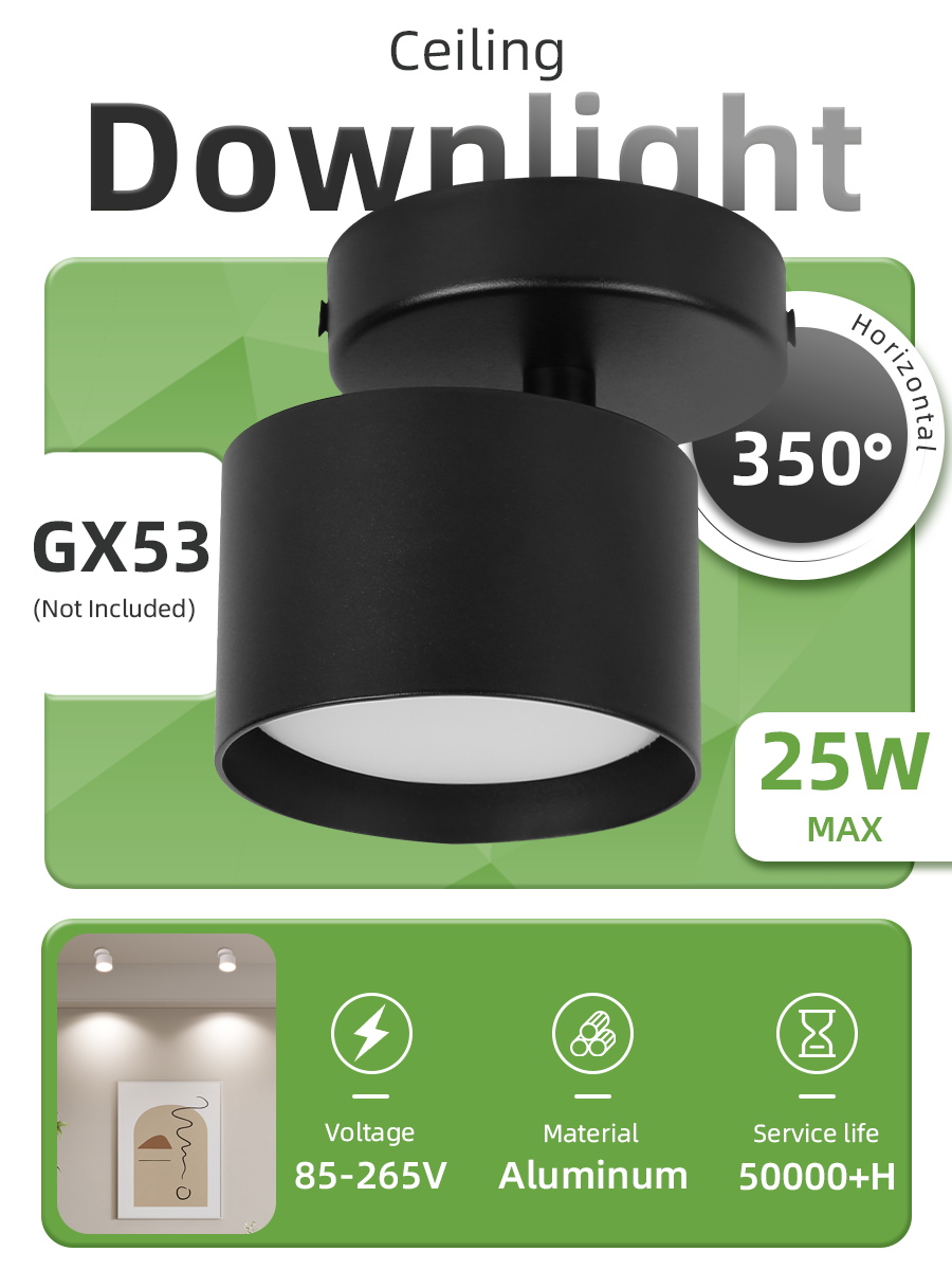 주방 DownLight GX53 AC85V-265V 거 - Up Lighting Decor 리뷰 및 가격