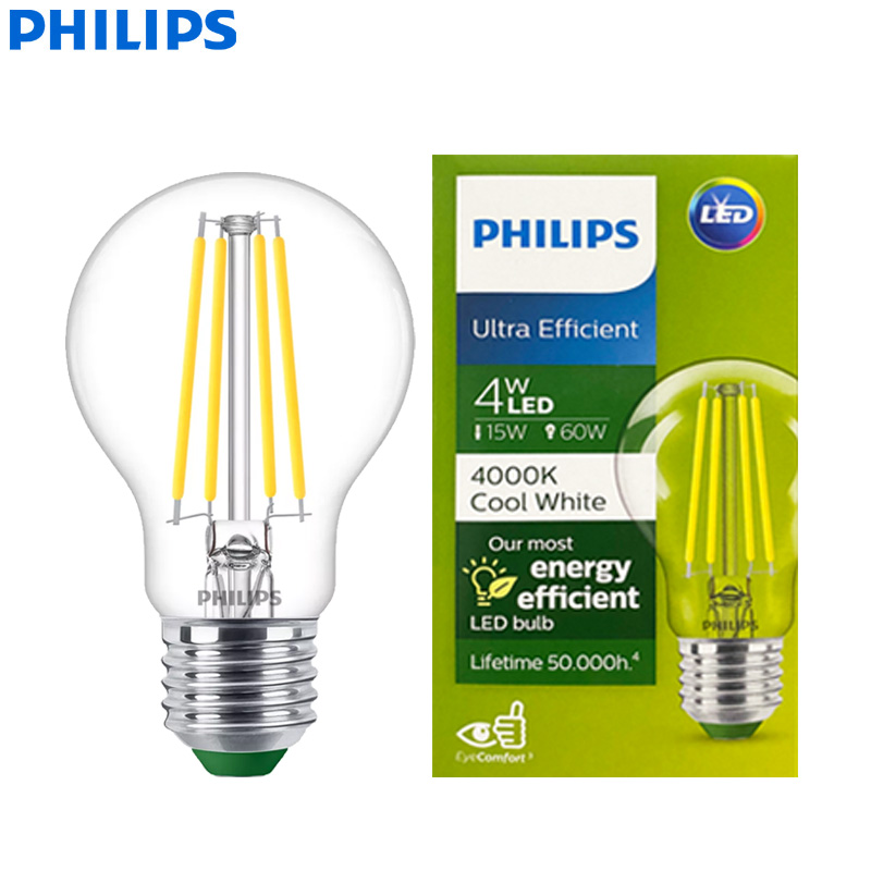필립스 초고효율 LED 필라멘트 전구, 투명 A60,  - Philips Bulb Led Classic 리뷰 및 가격