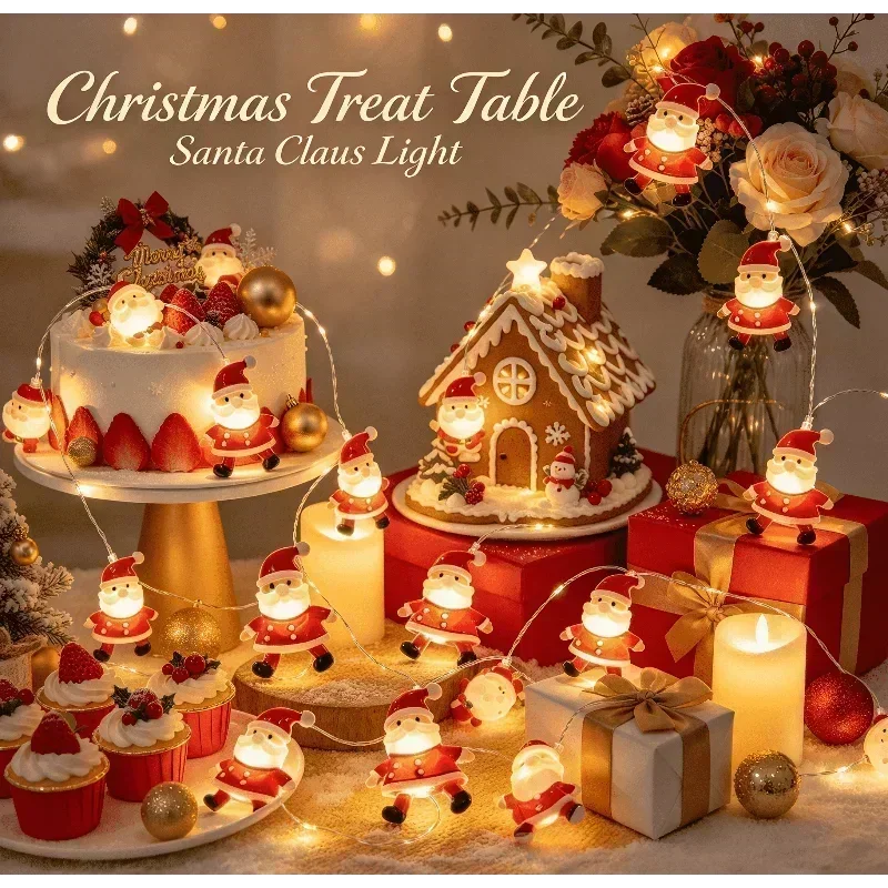 2미터, 20개의 LED 전구로 구성된 크리스마스 장식 - Lighting Christmas Decor 리뷰 및 가격